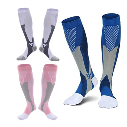 3 Pairs Medical Sport Compression Socks 20-30 mmHg