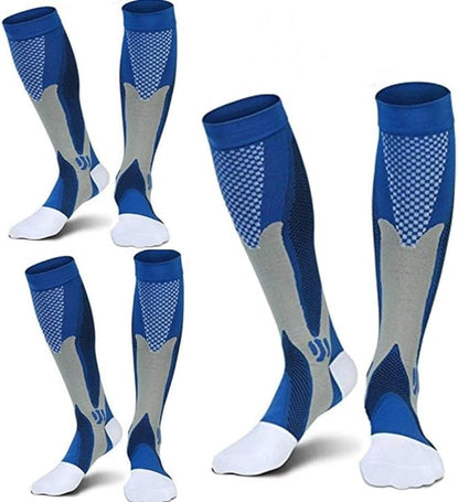 3 Pairs Medical Sport Compression Socks 20-30 mmHg